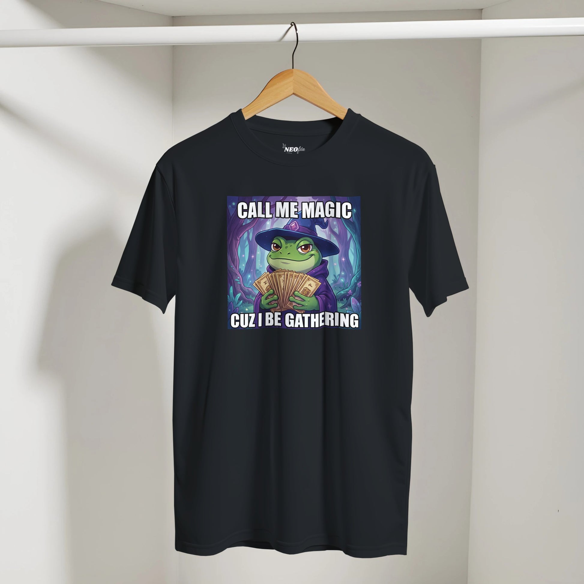 Call Me Magic Cuz I Be Gathering Classic Cotton T-shirt - Neofita Designs