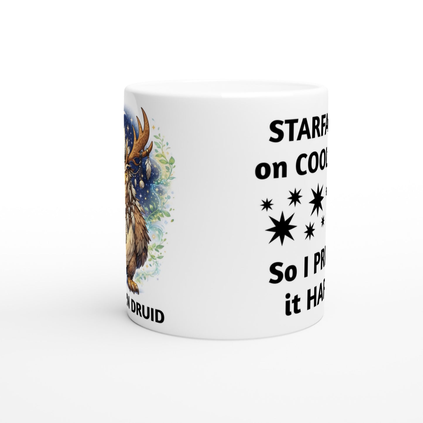 Personalised Funny Moonkin Druid Gamer Mug - Neofita Designs