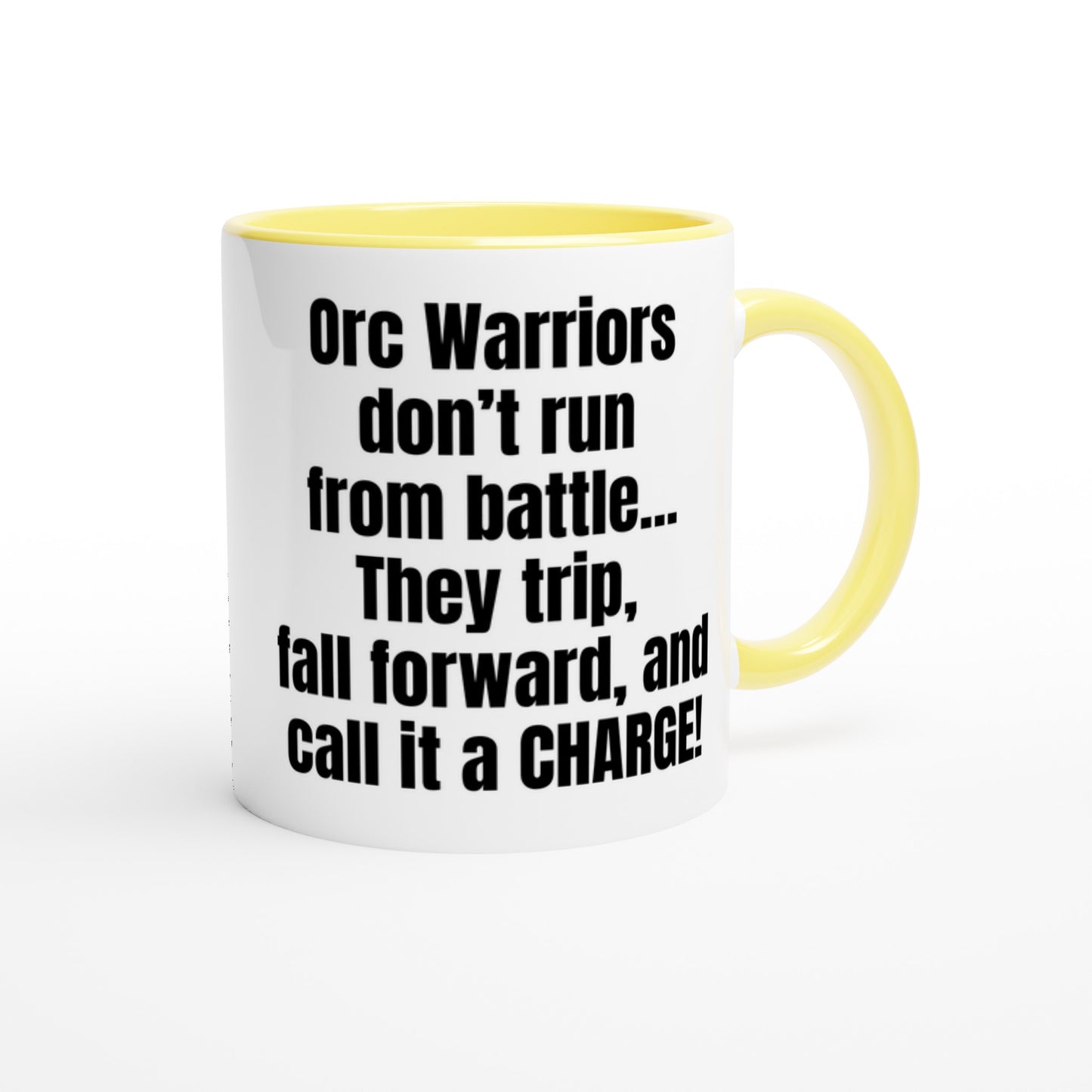 Orc Warrior Coffee Mug Funny Gamer Gift for World of Warcraft Fans